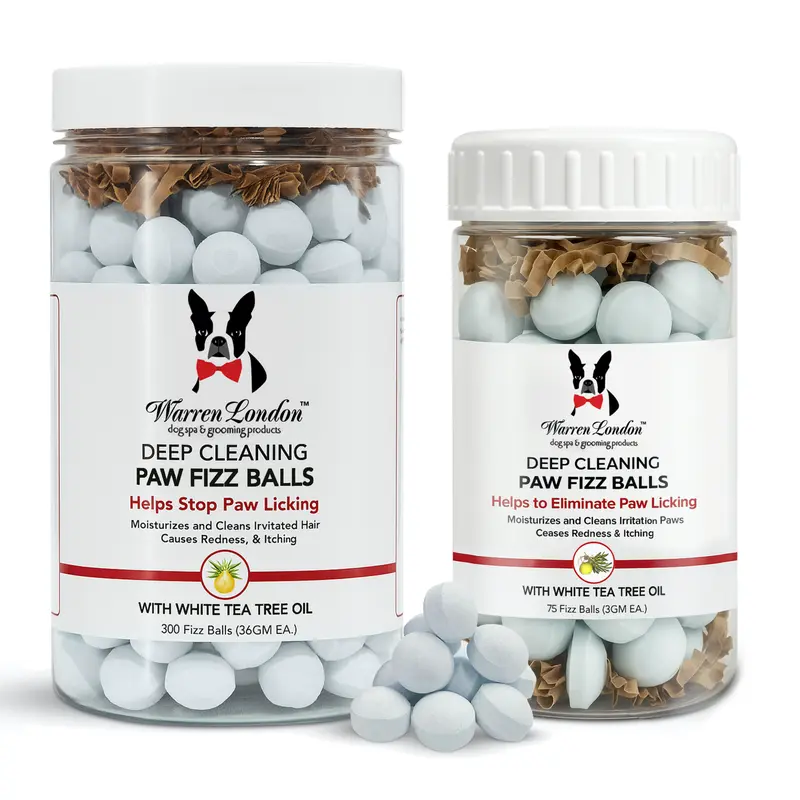 Deep Cleaning Paw Fizz Balls - Professional Size