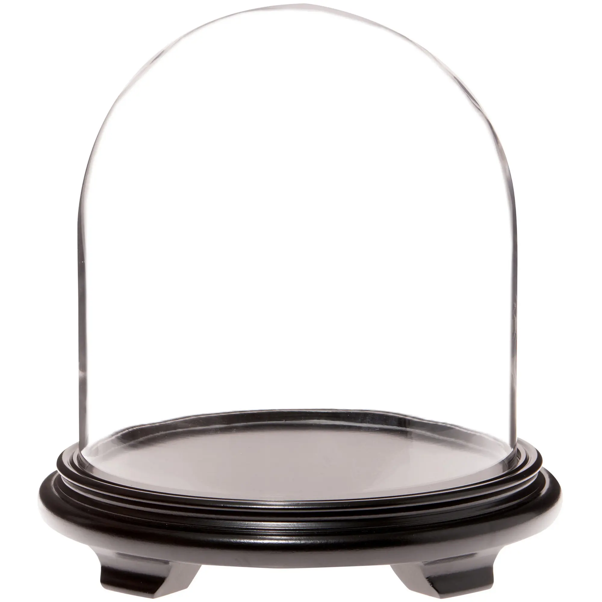 Plymor 11.75" x 12" Glass Display Dome Cloche