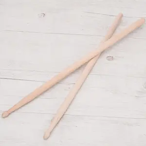 Professional Drumsticks Stage Performance Anti-Slip Anti-Sweat Durable Practice Drumsticks for Studio Home Rehearsal Anti-Cracking Drumsticks Anti-Slip Grip Percussion Instrument