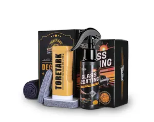 Car Glass Cleaning and Care Kit Quickly Remove Glass Oil Film and Oil Stains, Quickly Repel Water, Form A Protective Layer, Resist UV and Acid Rain