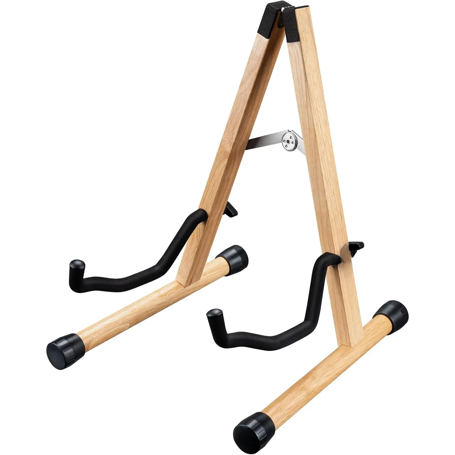 Guitar Stand - A-Frame Acoustic Guitar Stand with  Padded Arms for Bass, Cello, Mandolin, Banjo
