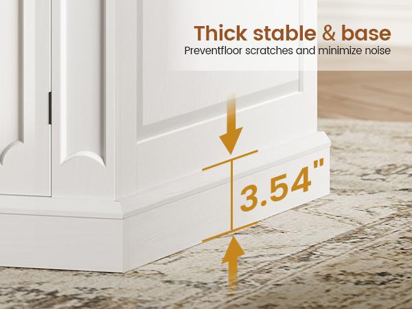 SEDETA 67" Farmhouse L Shaped Desk with Hutch, Executive Home Office Desks with 4 Drawers & Storage Cabinet, Corner Computer Desk with Sliding Doors, File Drawer & Power Outlet