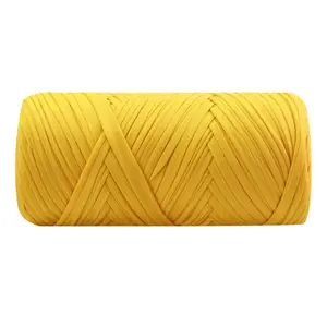 Crochet Yarn Pack, Wide Elastic Fine Thread, Soft Durable Polyester Nylon Blend, Ideal for Bags Baskets Home Decor Handmade Crafts, Handcraft