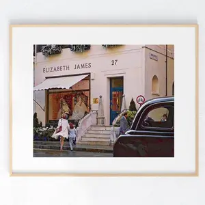 Elizabeth James Bridal Shop Wall Art, Vintage Movie Poster, Wall Decor for Home Living Room Bedroom, Home Decor, Room Decor, Artwork, Unframed Wall Art, No Frame, Photo