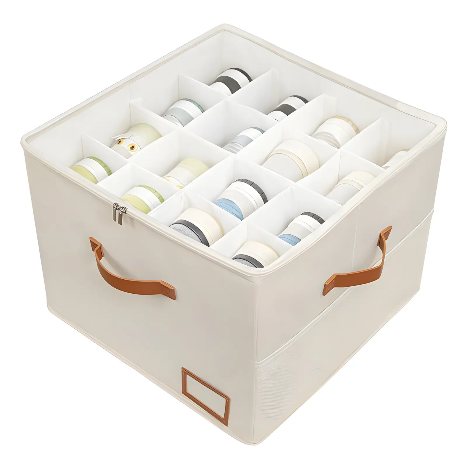 Collapsible Plastic Shoe and Pants Storage Organizer Box, Foldable Clear Lid Wardrobe Closet Storage Bin for Shoes & Clothes, Space Saving Home Organization