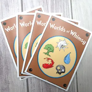 Worlds of Whimsy custom Dragonshield sleeves