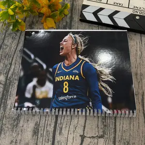 Sophie 2026-2027 Desk Calendar, Basketball Point Guard Calendar, Women's Hoops Fan Gift, Sports Lover Spiral Calendar