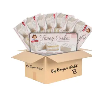 Little Debbie Fancy Cakes 8 Box Pack Crème Filled White Cakes Delightful Snack Cakes