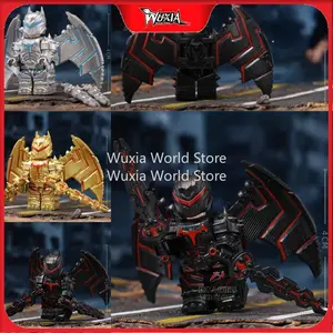 4cm Heavy Armor The Dark Knight Batman Building Block Minifigure Building Block Doll Assembly Toys Gift Ornaments Collection