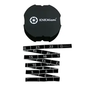 CIRCULAR YOGA BLOCK + PREMIUM BUNDLE (24 Loops Light Resistance Stretch Band)