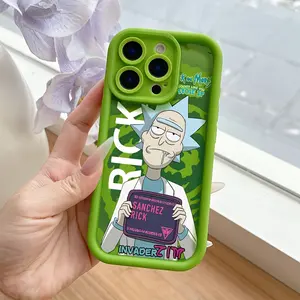 Warner Bros Rick & Morty Mad Space Phone Case for iPhone 17/16e/16/15/14/13/12/11 Pro Max/mini/air/XR/XS/x/7/8+/shockproof Soft Tpu Back Cover