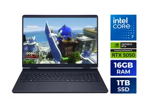 Dell Alienware 16" Aurora Gaming Laptop - Intel Core 7 240H - NVIDIA GeForce RTX 5050 - 16GB RAM - 1TB SSD - (LAC16250-7193BLU-PUS)