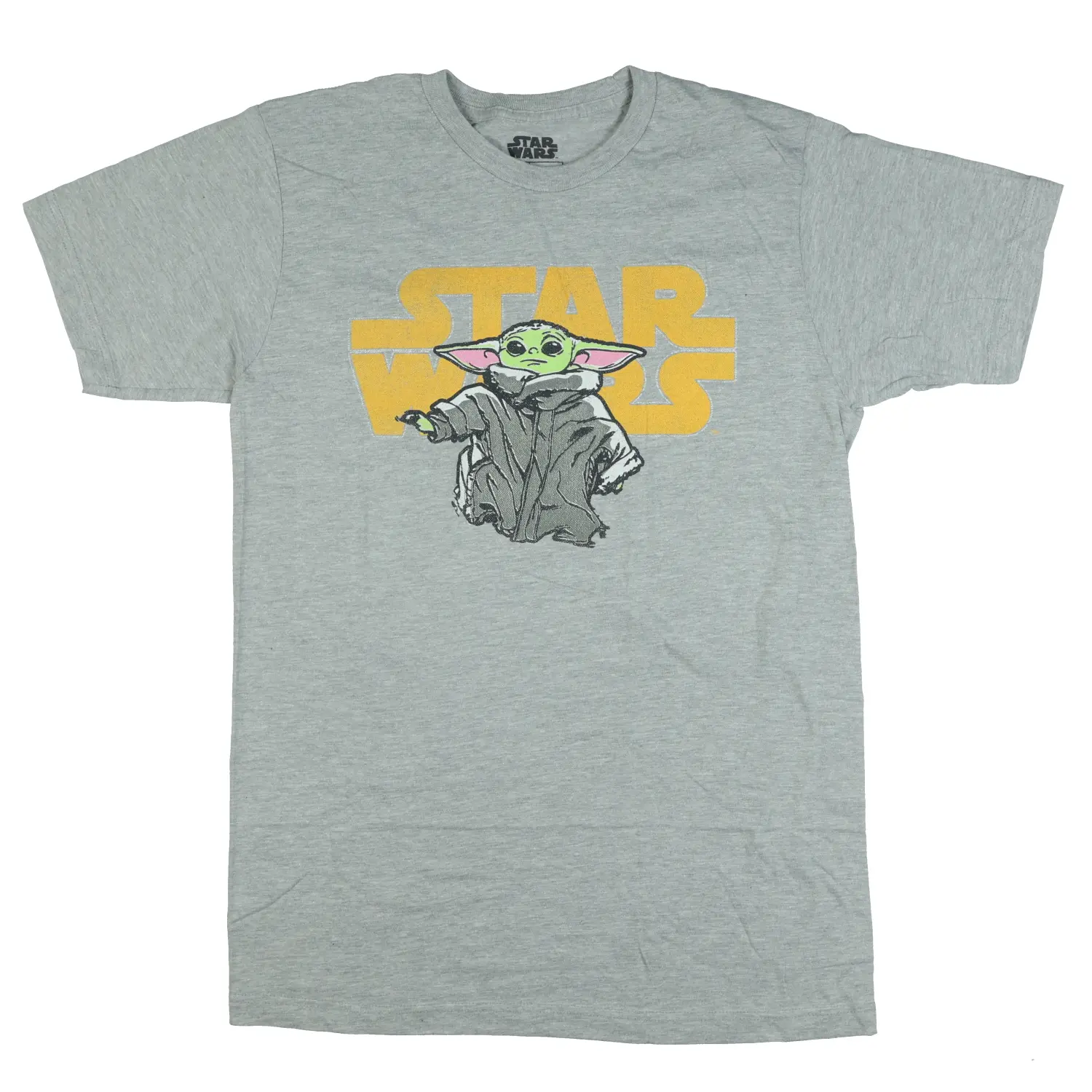 Star Wars The Mandalorian Shirt Men's Grogu Short Sleeve Graphic Tee