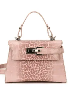 2026 Spring New Crocodile Pattern Kelly Bag, High-End Women's Handbag, Versatile Chain Shoulder Bag, Perfect Gift