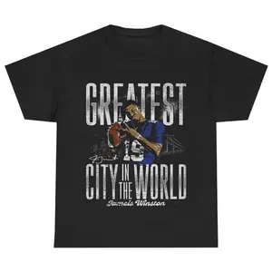 Jameiis Winston New York Greatest City In The World T-shirt, Gift for Fan, Game Day Top Cotton
