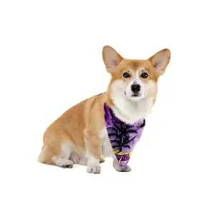 Pet Bandana in Sunset Purple