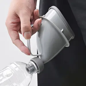 Portable Car Urinal for Men and Women, Multi-Functional Outdoor Emergency Urine Bottle, Convenient Standing Use for Travel and Camping, Camping Gear, Camping Accessories, Camping Supplies