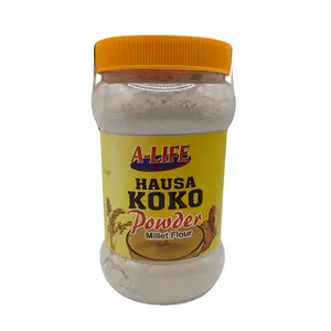 Hausa Koko Grain Porridge - Flavorful Ambient Staple for Adults, Also Known as Ben-kida, Sombi, Lakh, Moni, Bouillie de Mil