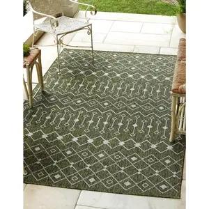 Green Outdoor Trellis Rug Green Outdoor Trellis Rug