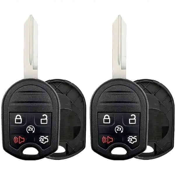 KEYS4LESS Replacement Keyless Remote Head Key Fob for Ford Expedition 2013 Fcc Part Number 164 R8000 Pack of 2