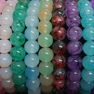 two tone 8mm colorful bracelets for any occasion Stretch Multilayered Bangles