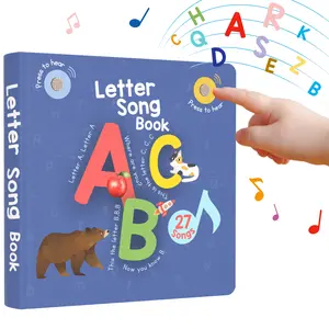 Interactive Letter Song Book Toy for 1 Year olds
