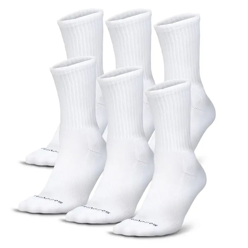 Gymreapers Performance Socks for Men & Women – Arch Support, Cushioned Sole, Breathable Moisture-Wicking Cotton Blend – Available in Crew, Ankle & Quarter Styles and in 3-Pack, 6-Pack, or 9-Pack Bundles for Training, Workout, and Everyday Comfort