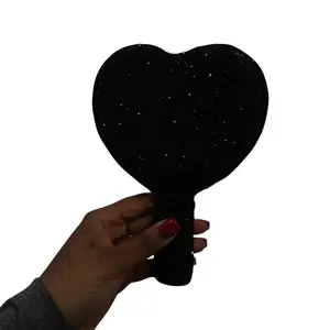 Black Diamond Mirror - Heart Shaped Black Object as shown in the Image