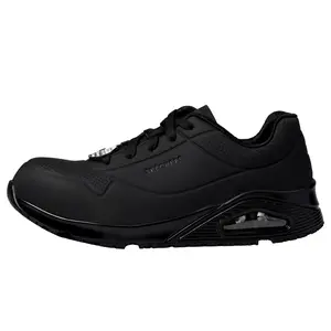 Skechers Uno SR - Deloney Comp Toe Black  108101W-BLK Women's