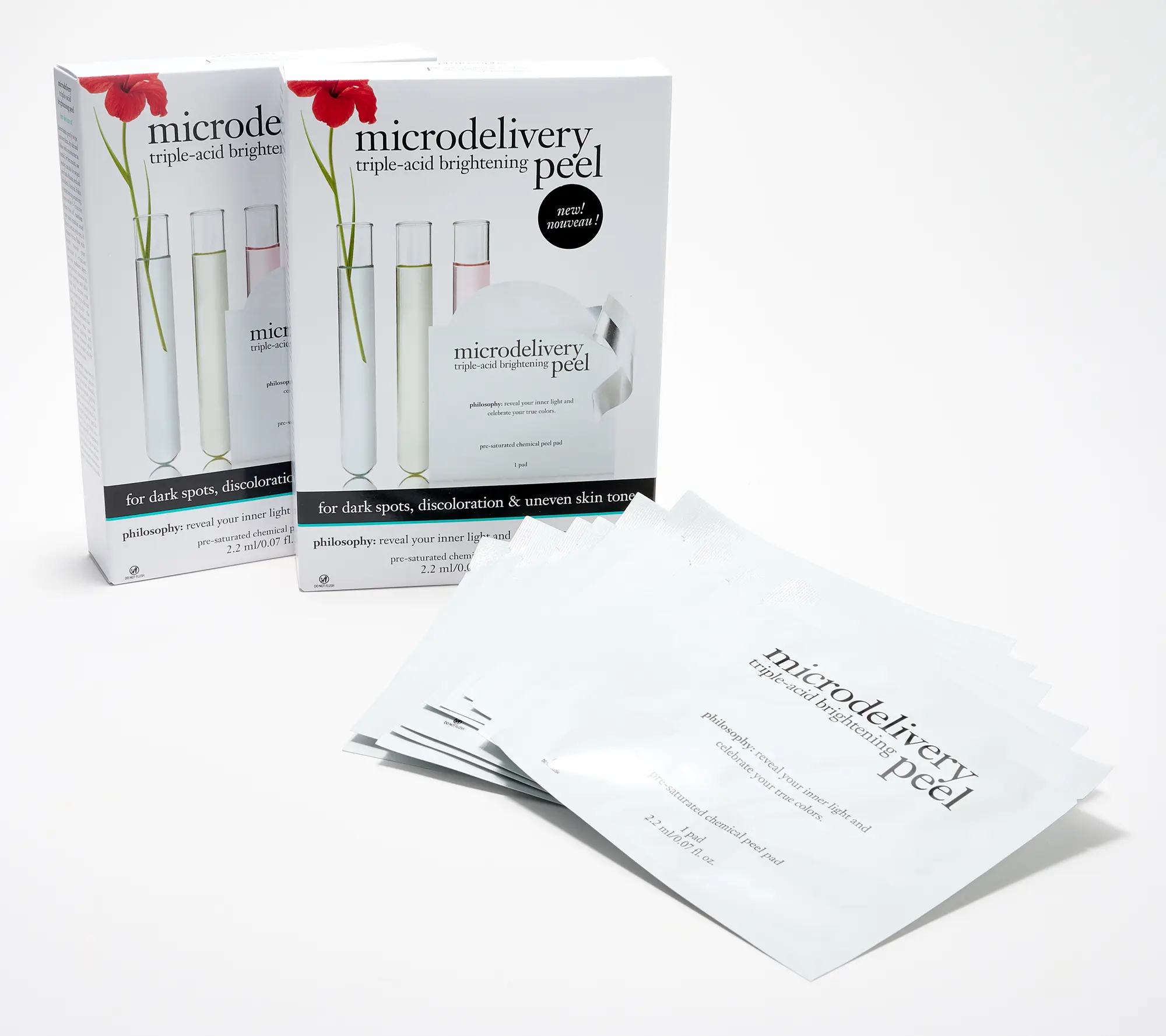 philosophy microdelivery facial peel pads 12count duo