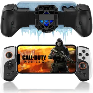 Phone Controller for /Android with Phone Case Support, Mobile Gaming Controller with Cooler for  16/15/14, Galaxy S24/S23/S22 - Universal Fit, Customizable Buttons, Turbo