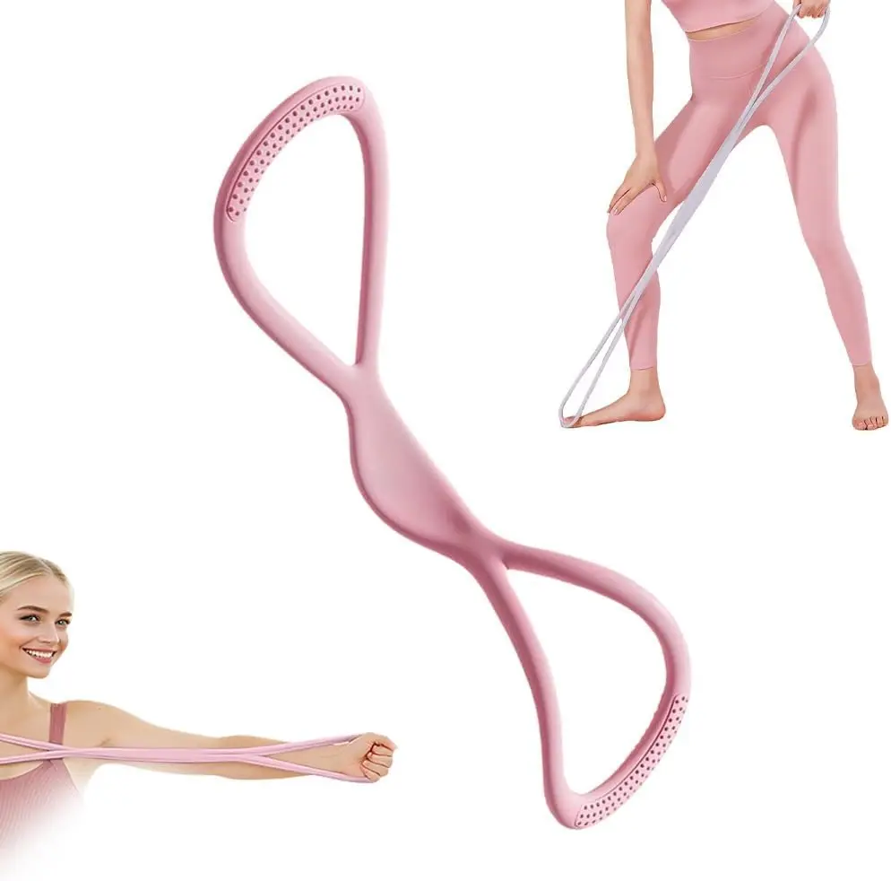 Figure 8: A unisex fitness resistance band, suitable for arm, chest, and back training as an elastic exercise equipment. It combines the functions of a chest extender and a tension rope for yoga fitness training.