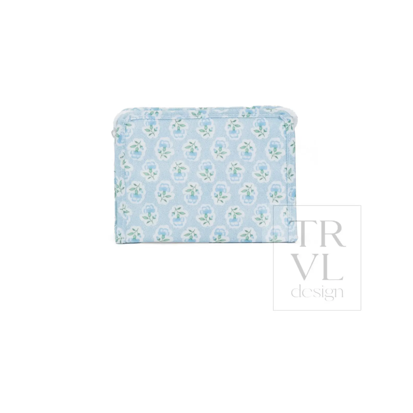 TRVL Roadie Small Zip Pouch | Portable Mini Organizer Bag with Snap-Open Zipper & Interior Pocket – Water-Resistant Pouch for Pacifiers, Bows, Snacks & Small Makeup Essentials – Mom Daily Use Bag