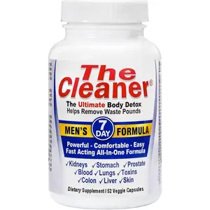Century Systems The Cleaner Detox, Powerful 7-Day Complete Internal Cleansing Formula for Men, Support Digestive Health, 52 Vegetarian Capsules