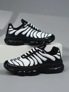 Men's Casual Patchwork Sneakers, Sports Shoes, Breathable Textile Upper, PVC Sole, All-Season Wear, Trendy Design, Unisex Outdoor Shoes