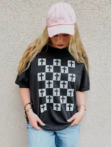 Bold Crosses - Black
