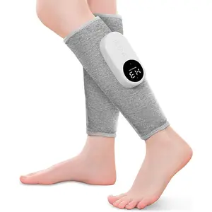 Leg Massager with Heating and Compression USB Type-C Rechargeable 9 Modes 3 Intensity Levels Hand-like Kneading for Restless Legs Syndrome Top Christmas Gift Choice Knee Pain Tool(1 unit)