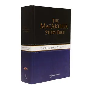 NKJV, The MacArthur Study Bible, Large Print: Unleashing God's Truth One Verse at a Time (Holy Bible, New King James Version)