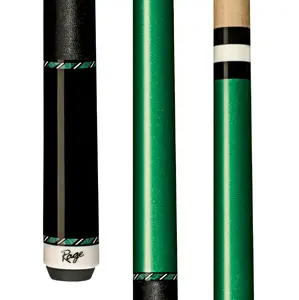 Jointed Billiards & Snooker Cue - High Taper Design, Black Nylon Wrap, Leather Tip