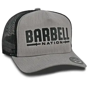 Gymish Workout Gym Hats for Men, Athletic Training Trucker Hat, Funny Gym Hats. Sports Cap Mesh Cap