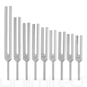 Luminanti Solfeggio Body Set of 9 Tuning Forks (Unweighted)
