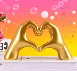 Golden Finger Decorations - Suitable for Couple Anniversary Souvenirs & Gifts, Couple Birthday Gifts, Perfect Mother's Day Gifts, Thanksgiving Gifts, Valentine's Day Gifts, Dorm Decoration, Home Decoration, and Ideal for Outdoor Parties & Weddings