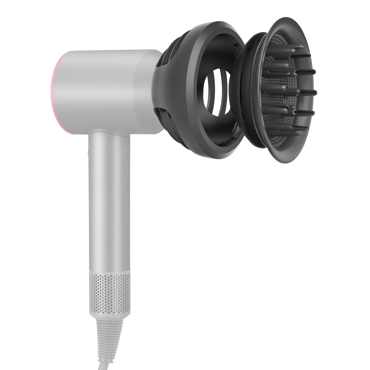 Upgraded Diffuser Attachment for Dyson Hair Dryer, Ideal for Wavy, Curly, or Coily Hair