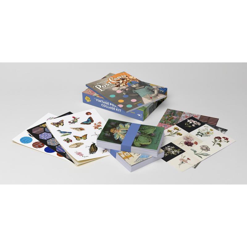 The Vintage Postcard Collage Kit by Kelly Lynch