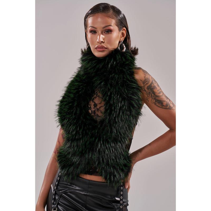 FEEL ME BABY FUR BLOUSE