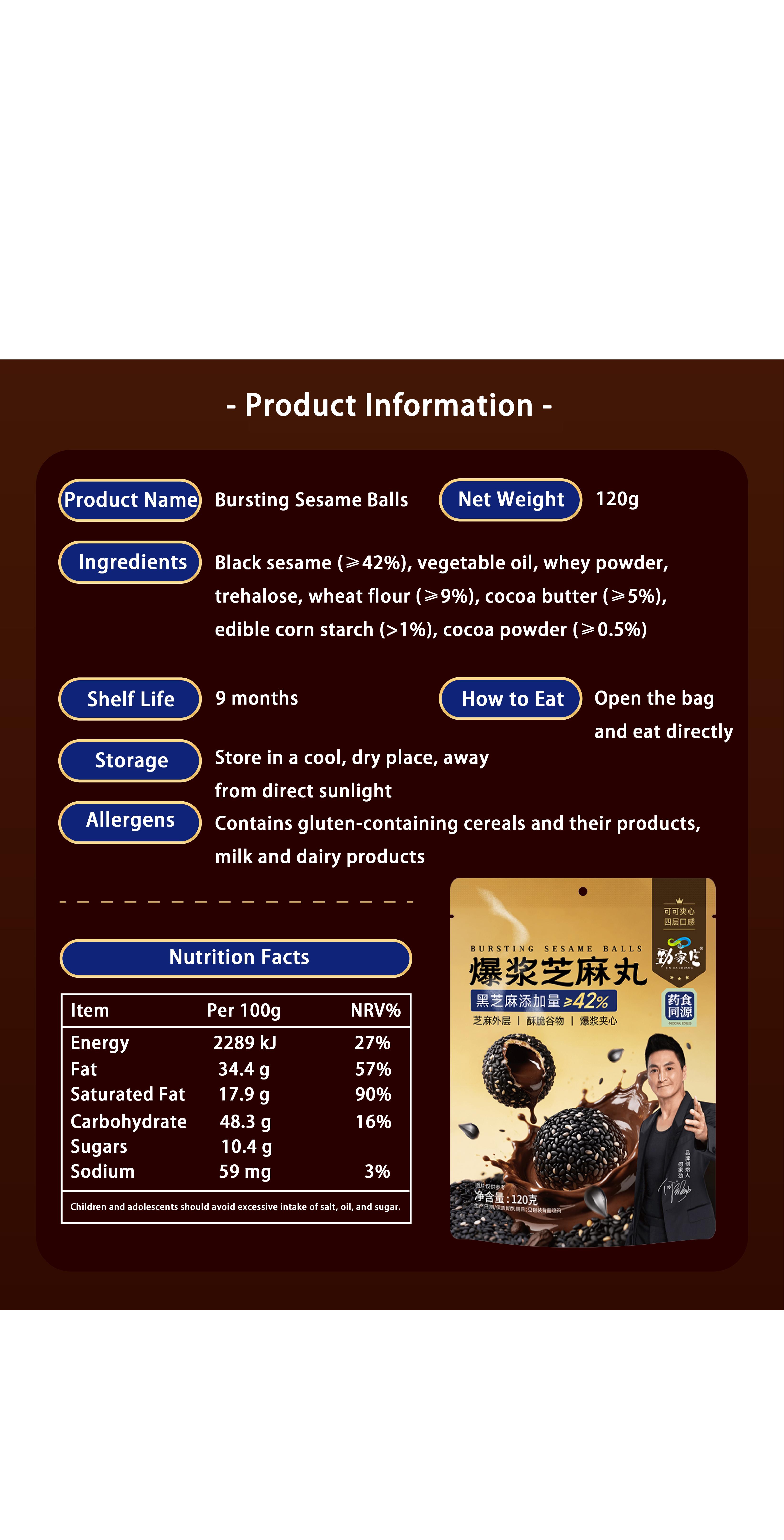 Bursting Sesame Balls