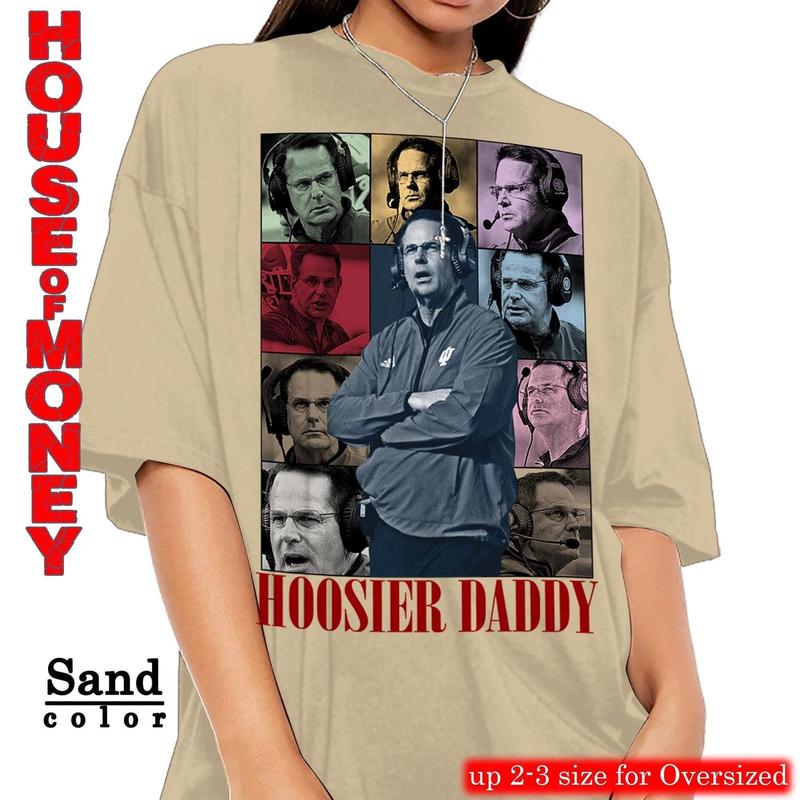 hoosier daddy shirt Football Coach Curt Cignetti T-Shirt Indiana Rose Bowl 25 26 Unisex T-Shirt, IU Hoosier Shirt