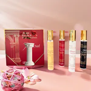 Women's Perfume, 4 Counts/set LongLasting Fragrance for Women, Eau DeToilette for Daily Life, Birthday Gift,Long Lasting Designer Perfumes