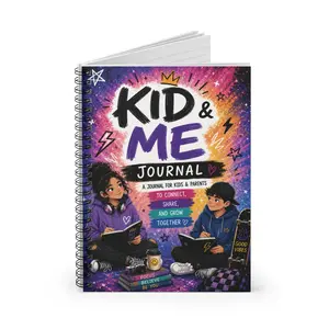 Kid & Me Journal Spiral Notebook | Parent-Child Guided Journal
