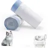 TAYACICY Disposable Litter Box Liners, 60-Liner Value Pack with Drawstring Design, Heavy-Duty Leak-Resistant Bags for Self-Cleaning Litter Boxes, Transparent, Odor Control, Easy Installation, Waste-Level Detection,Gifts
